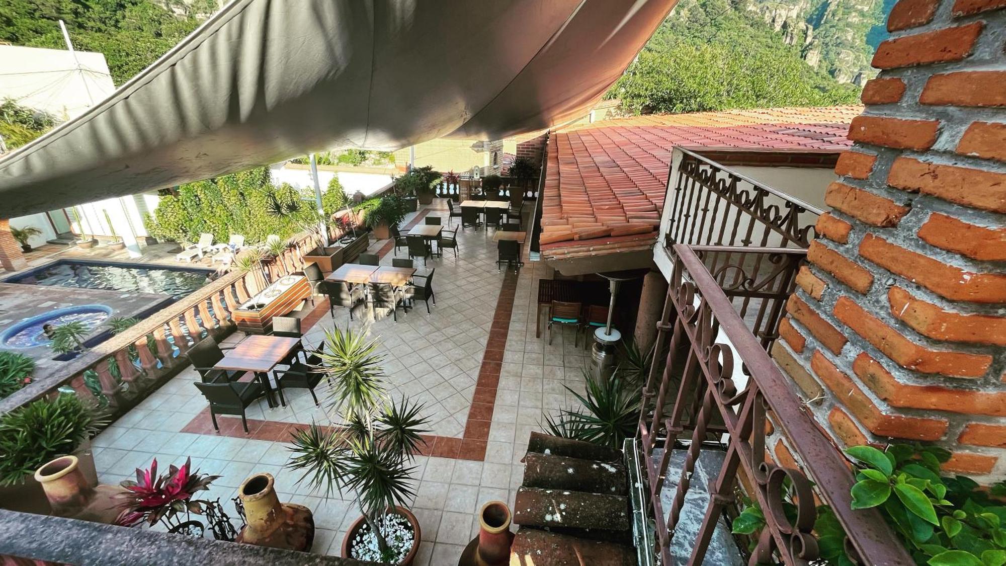 Hotel Hacienda Ventana Del Cielo 테포츨란 외부 사진