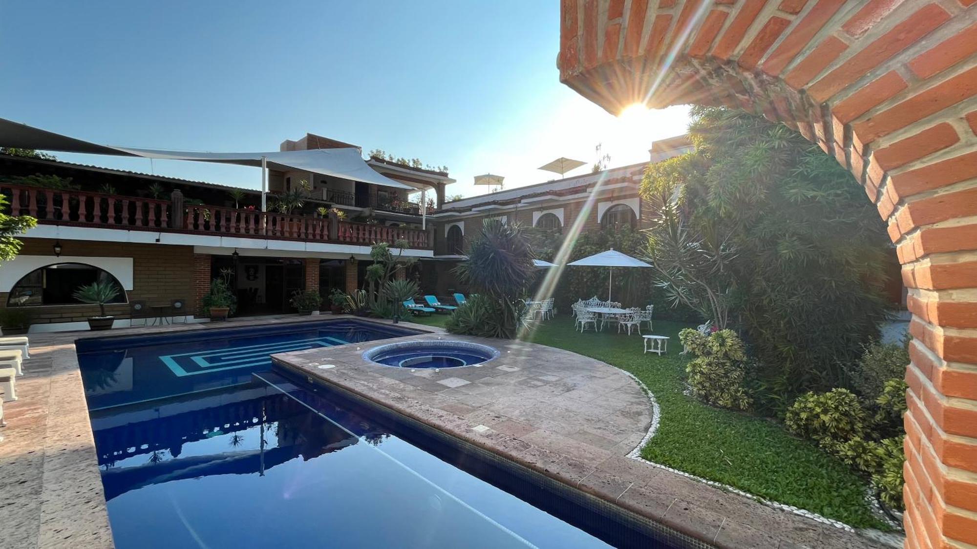 Hotel Hacienda Ventana Del Cielo 테포츨란 외부 사진
